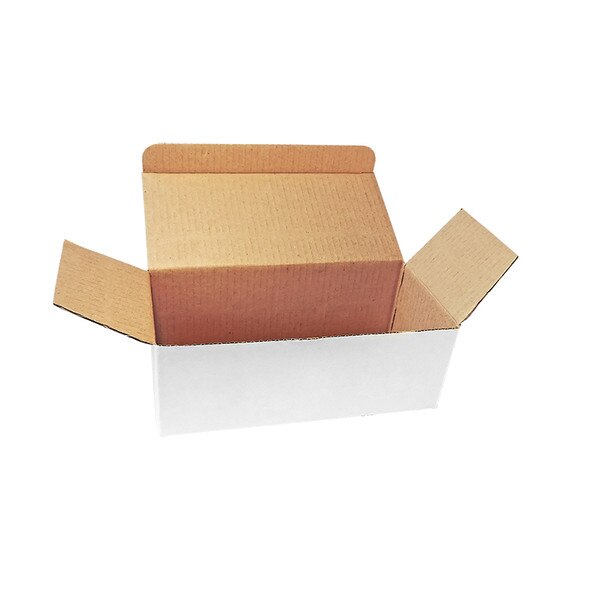 White Corrugated Mailer 5 x 5 x 5